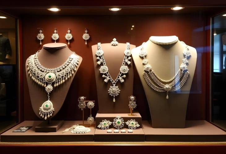 Opulent Jewelry Showcase A Collection of Beauty